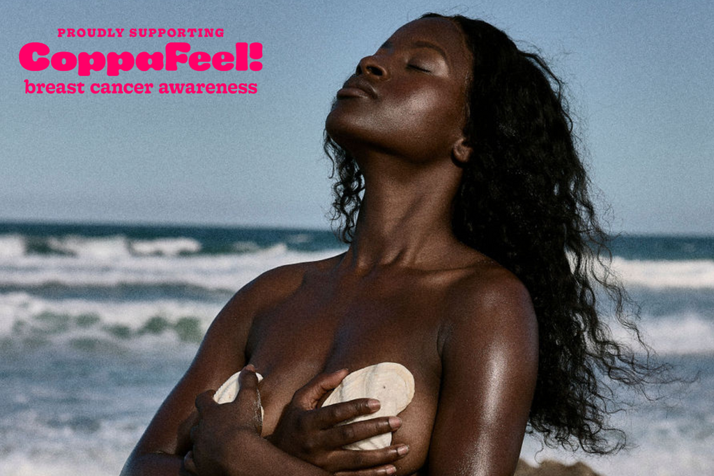 woman on the beach
